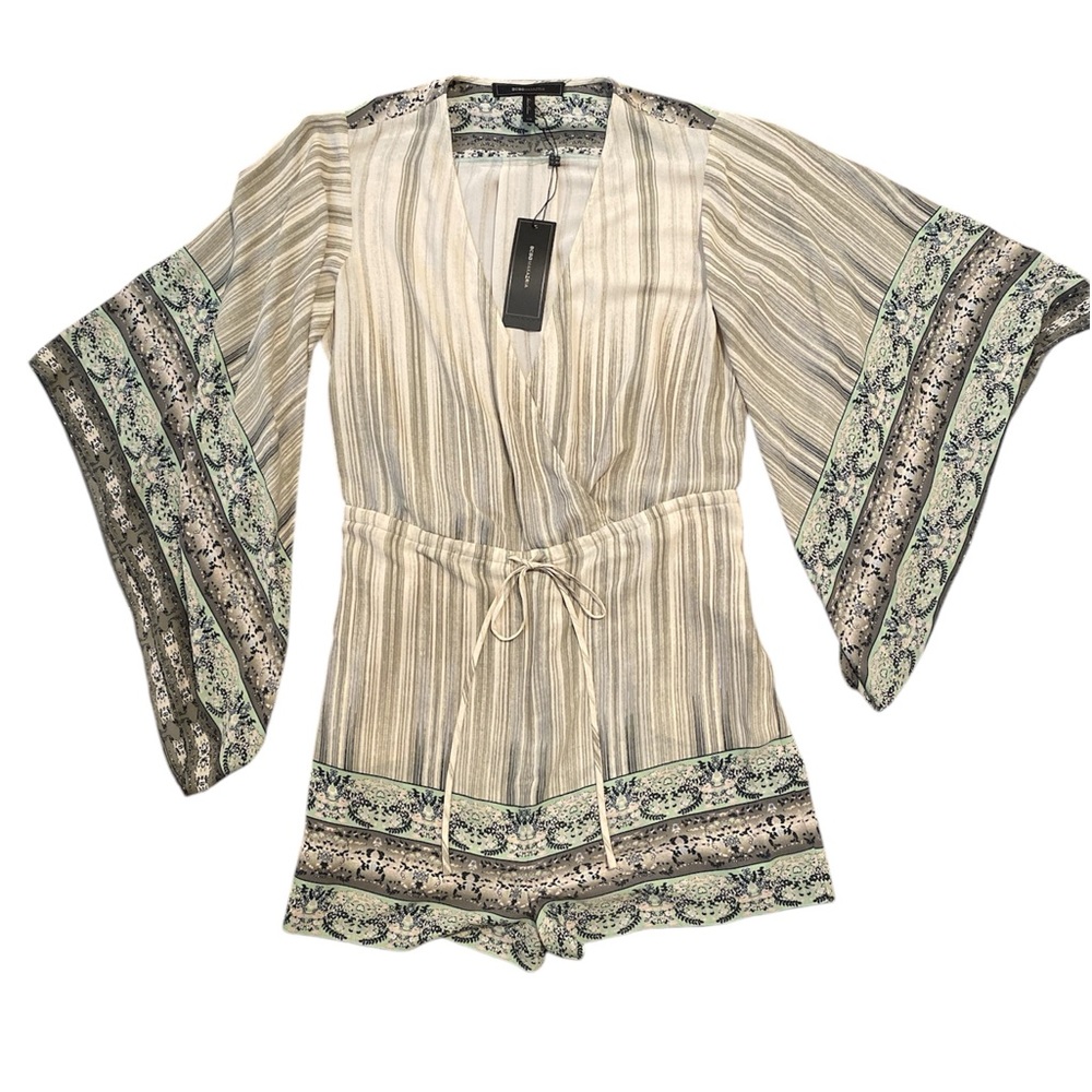 Brand new BCBGMAXAZRIA Blakey romper XS